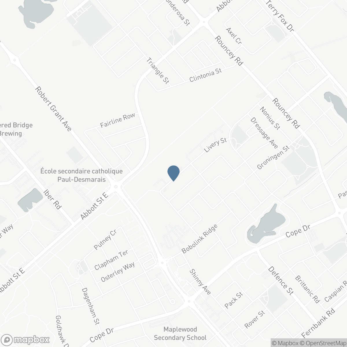 300 LIVERY STREET, Ottawa, Ontario K2V 0S1